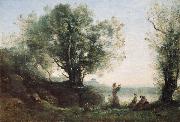 Orpheus Lamenting Eurydice, Jean-Baptiste-Camille Corot